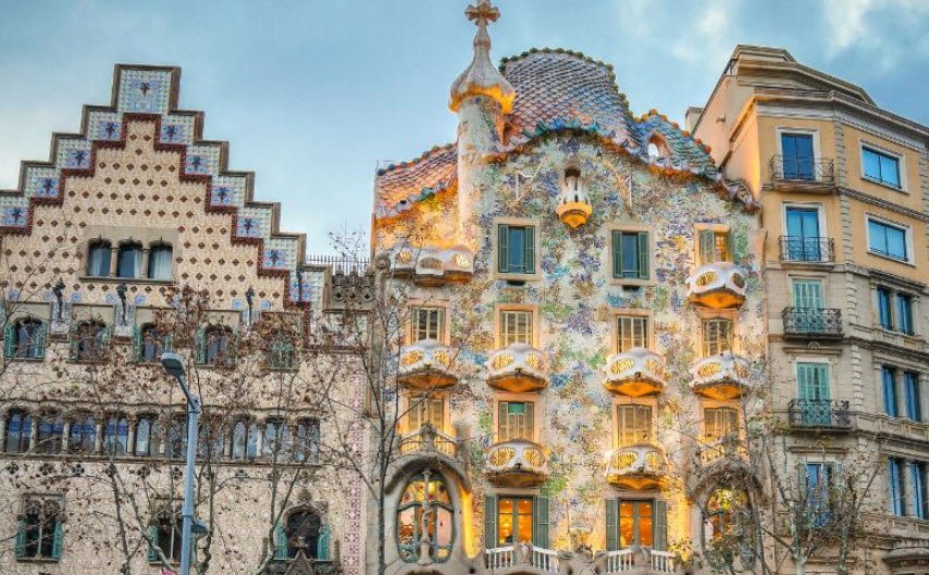 Casa Batlló, Barcelona, Catalonia, Spain